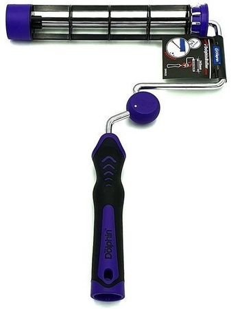 ZESTAW BLUE DOLPHIN WAŁEK SPINNER 25cm 13mm 4szt + WAŁEK SPINNER 10cm 9mm 2szt + UCHWYT ROTACYJNY 25cm + UCHWYT ROLLER 10cm + WIADRO BARRACUDA + KIJ TELESKOPOWY 60CM