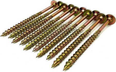 WKRĘTY CIESIELSKIE 8x100 TORX ŁEB TALERZOWY 50szt